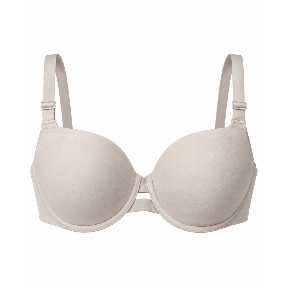 Warners This Is Not A Bra Full Coverage Underwire Nude T-Shirt Bra 38B RA3561W